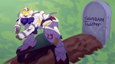 Did a quick animation since Barbatos has been trending on twitter since GunEvo launch