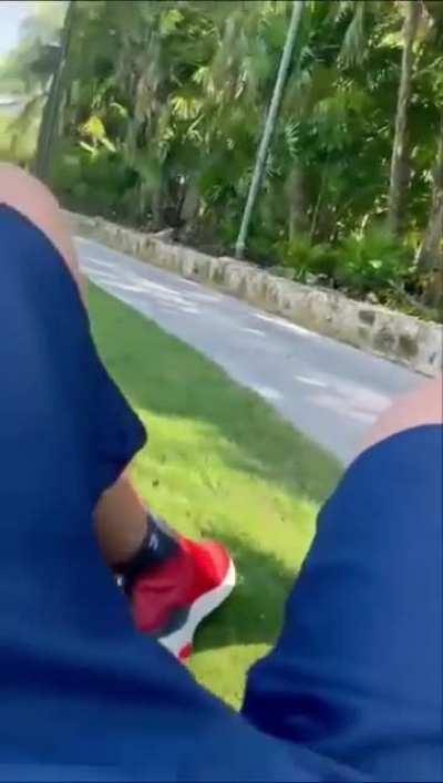 Didn't think it could go much worse after the 1st swing...