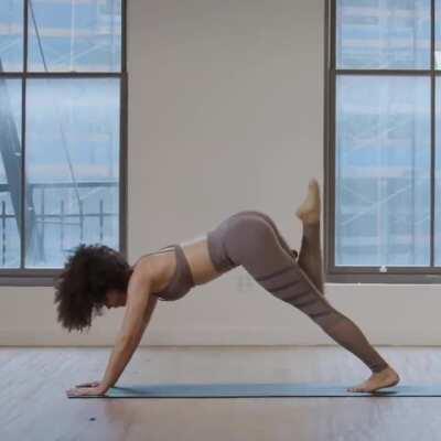 Nathalie Emmanuel Yoga