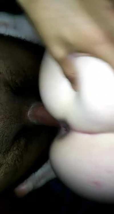 Another French girl is Arabed - Blanchette s'empale sur une bite de Rebeu