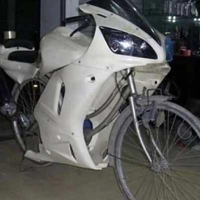 Bike over cursed images of bikes