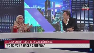 Carrio: Mauricio no quiere estar en JxC, quiere estar con Milei..