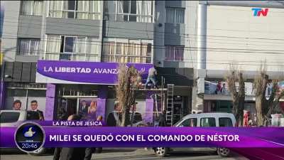 Milei se quedó con el comando de Nestor y Cristina