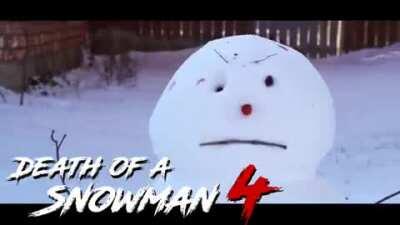 Any time it snows in Texas, I kill an evil Snowman. This year, I just so happen to own a lightsaber.