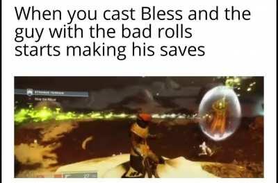 Naga: Cast Geas, and banishment. The cleric: sweating because the player that got hit where the other guys that had good Wis stats, and the monk is now under Geas preparing to slap the fighter into the next campain setting .