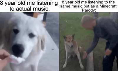 Minecraft Song Parodies were the best back in the day