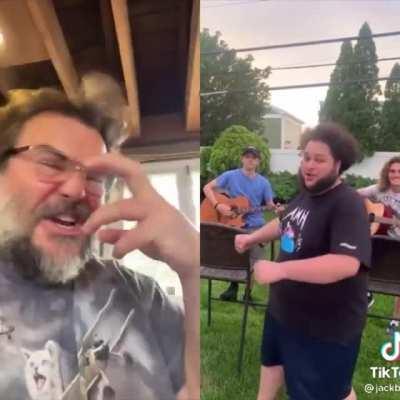 Jack Black passes on the torch: