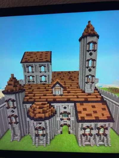 First Minecraft Survival Mega Base