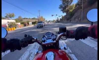 Stolen SUV crashes into busy intersection