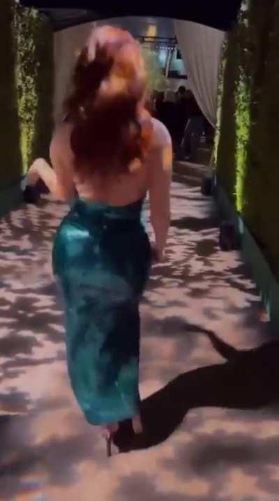 ‘Practicing my walk for the runway in New York next week’ | IG January 2024