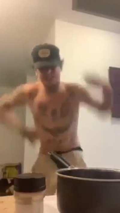 cooking is a dangerous activity..