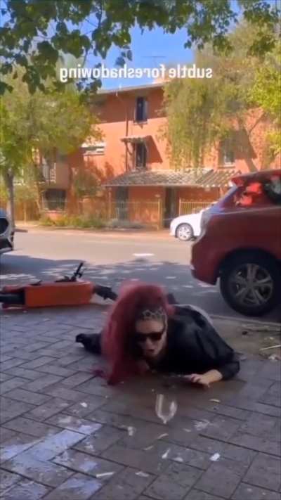 never witnessed instant karma in such proximity before