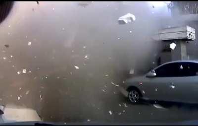 Guy goes out for a smoke