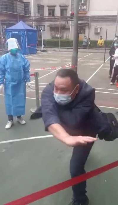 The Kung Fu master has had enough