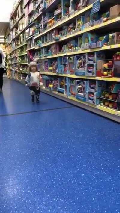 Adam attempting to get his son interested in Xenoblade