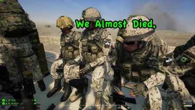 The enemy team really took 