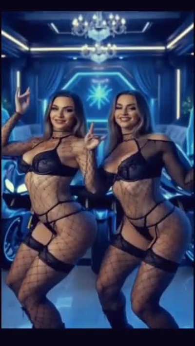 Girls night out in Cyberpunk