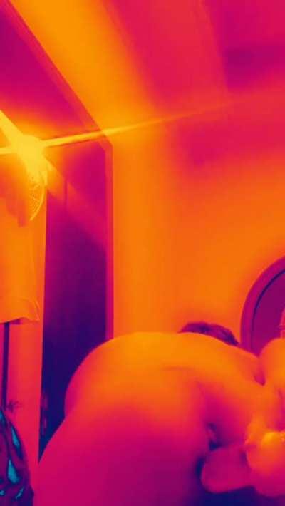 I'm taking it in even if I have to spun to the point I can't even stand.. 🔥 🍑🥕