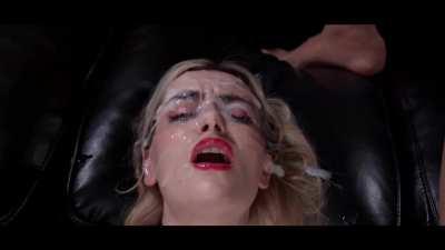 Cumslut Emily Belle Gets Bukkake