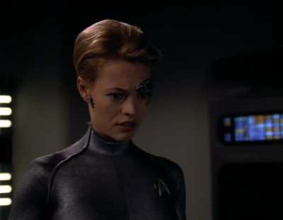 I remember watching this episode, can't believe he said no to 7 of 9 Jeri Ryan