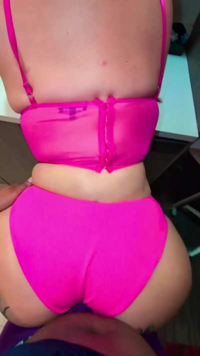 Thick Ebony Grinding on My Dick (Check Comments)