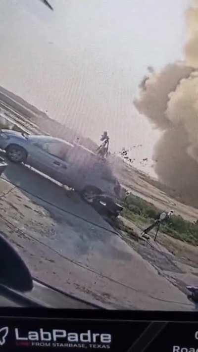 Parking a tad to close to Starships launch pad.