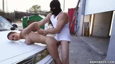 The Way Her Tits Smack Against The Hood