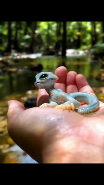 A tiny Creature found in the forest! 