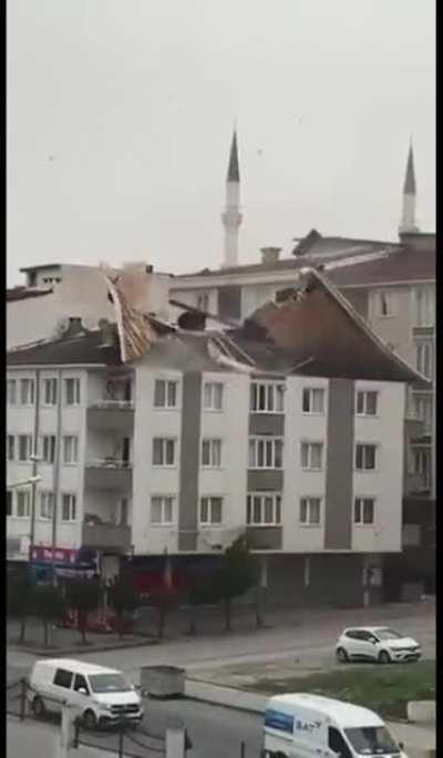 Powerful hurricane destroys Istanbul, Turkey 29 November 2021