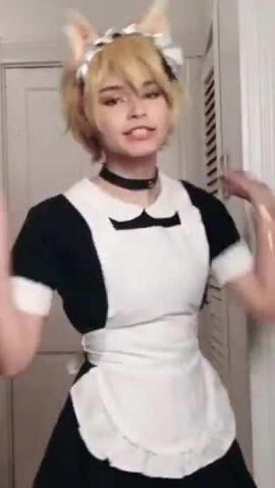 Gets caught in the act