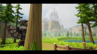 Mulgore & Thunder Bluff in Unreal Engine - If WoW was made in the same style as Overwatch