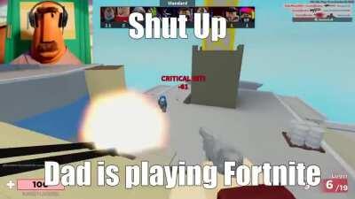 Dad is an epic gamer!?!!?!