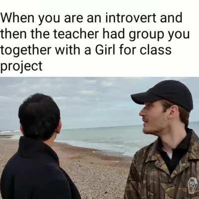 Eye contact struggles