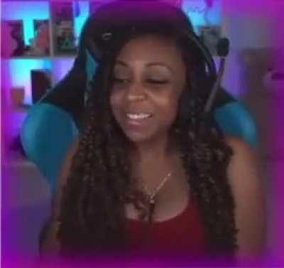 Doing her little dance