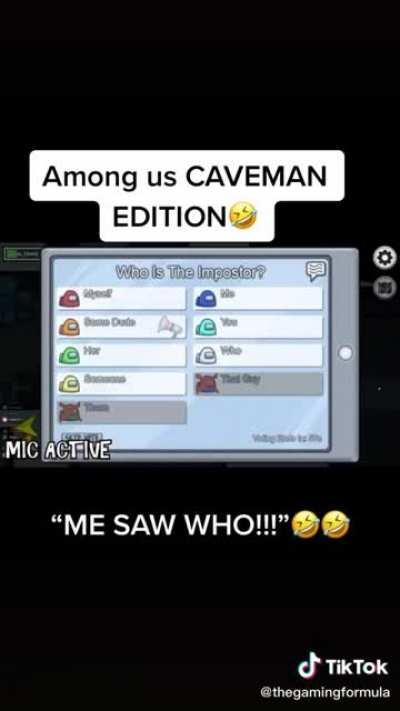 When I watched this I was reminded of Sean playing Among Us