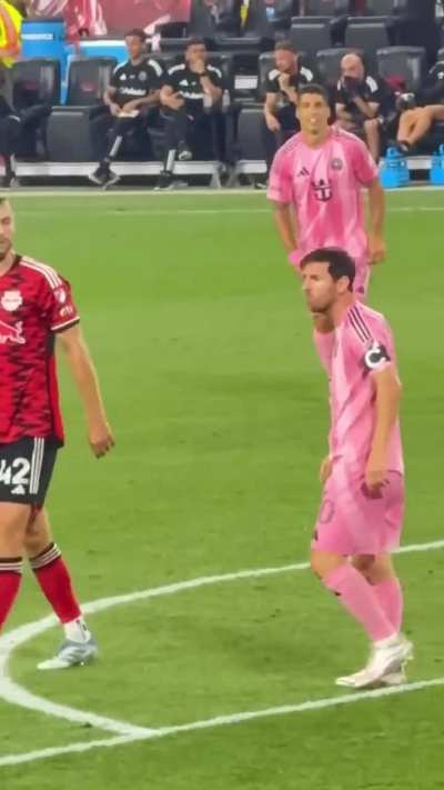 Pessi gets mad at defender for doing his job