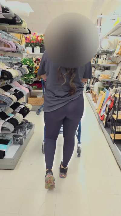 It was my wife’s big ass that immediately caught my attention.