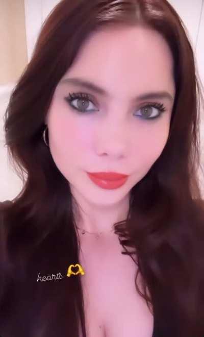 McKayla taking a selfie video | IG story 7/4/24