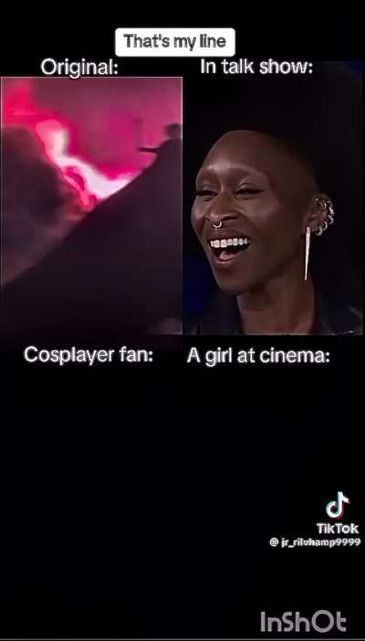 “That’s My Line” (Wicked) 😁