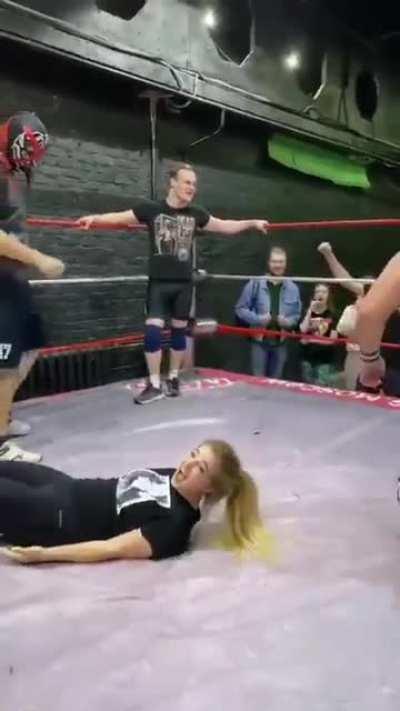 How to do a leg drop