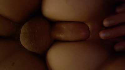 He fucks me hard and dumps his load in me!