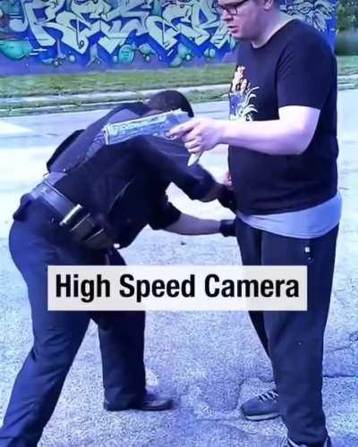 Survival training in an armed robbery situation