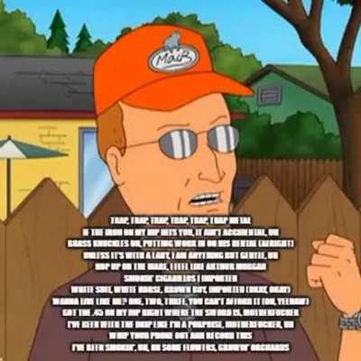 Muscle man sings Trap Metal by Lil Darkie