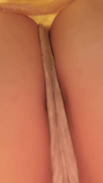 I need somewhere to sit. Is your face available?