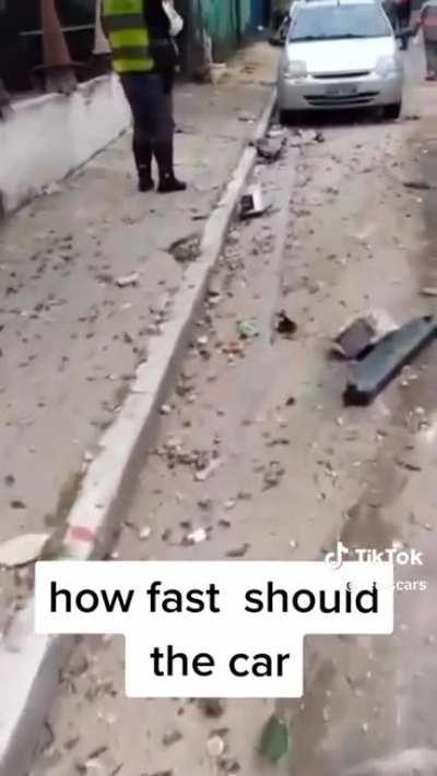 Insane Car crash (aftermath)