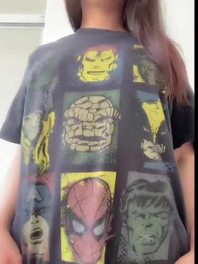 A little titty drop, hope you like my tits