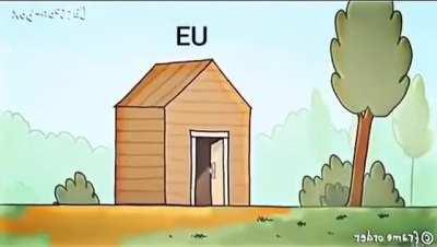 Very Well Done Cartoon Meme Depicting The War in Ukraine