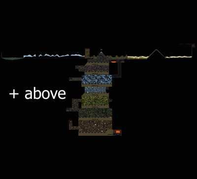 Recently discovered how big Noita's map is...