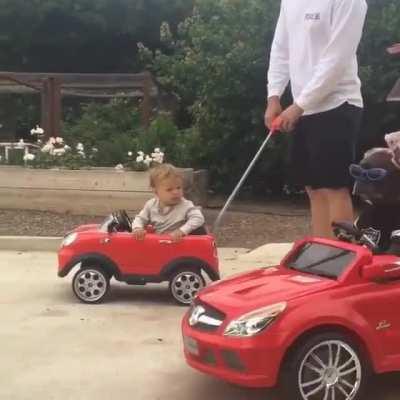 Wait, you drive a nicer car than me?