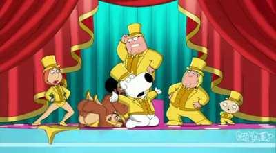 I must of missed this intro in family guy